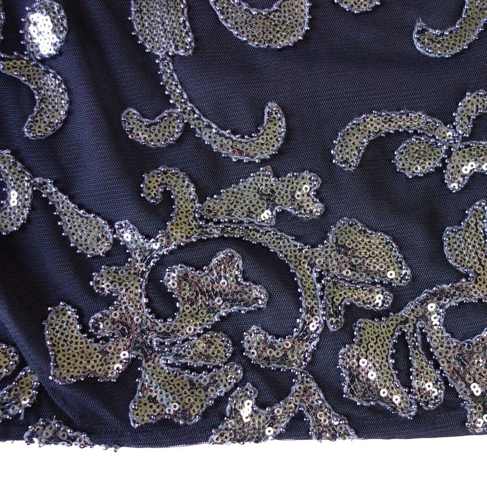 NWT Juicy Couture Beaded Sequin Dress Size 6 - Picture 7 of 8